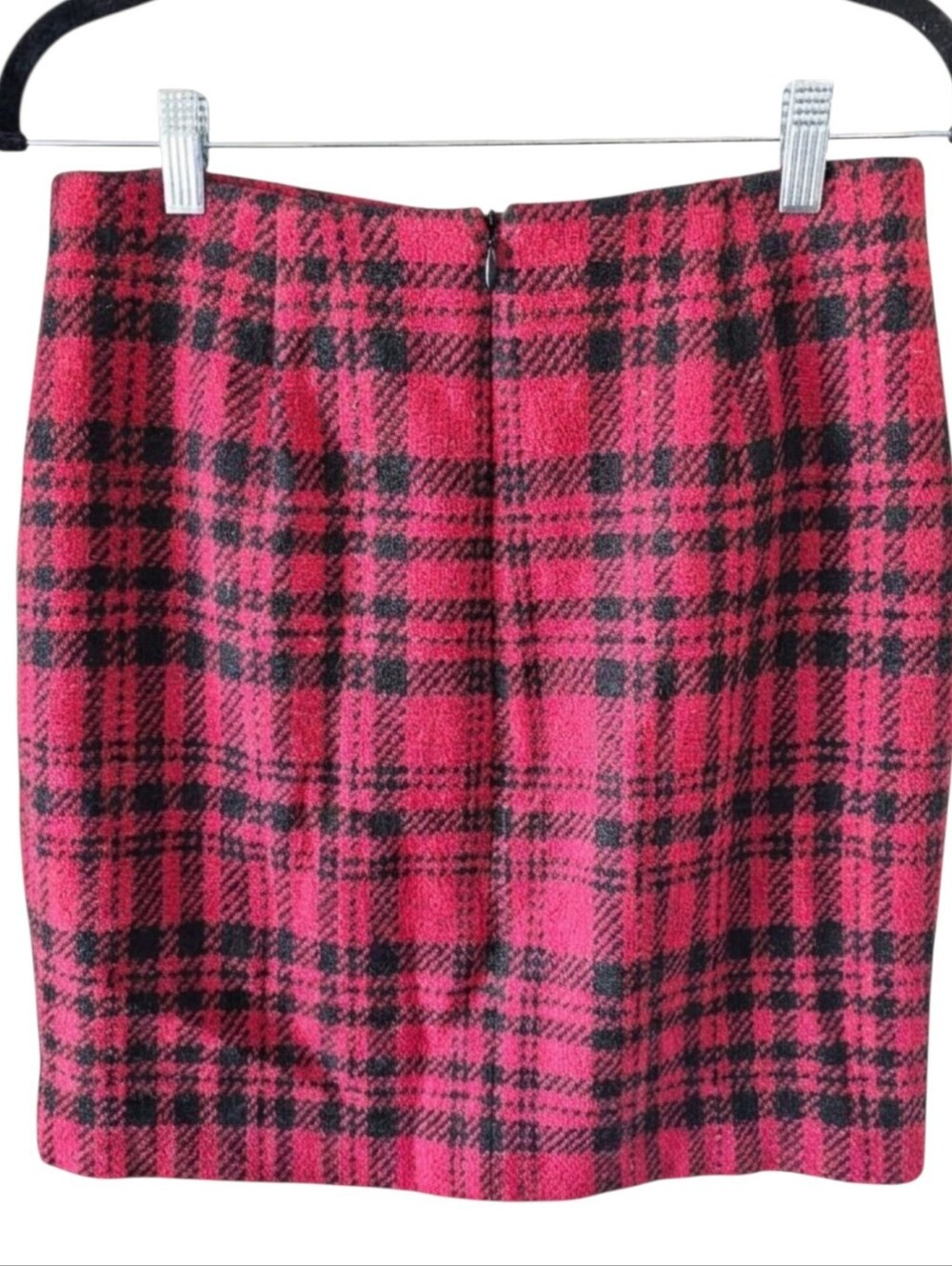 Eddie Bauer Vintage Red Tartan Plaid Skirt Academic Size 10